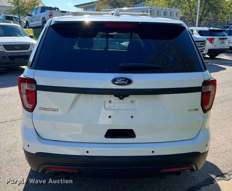 image for item NA9208 2017 Ford Explorer Police Interceptor SUV