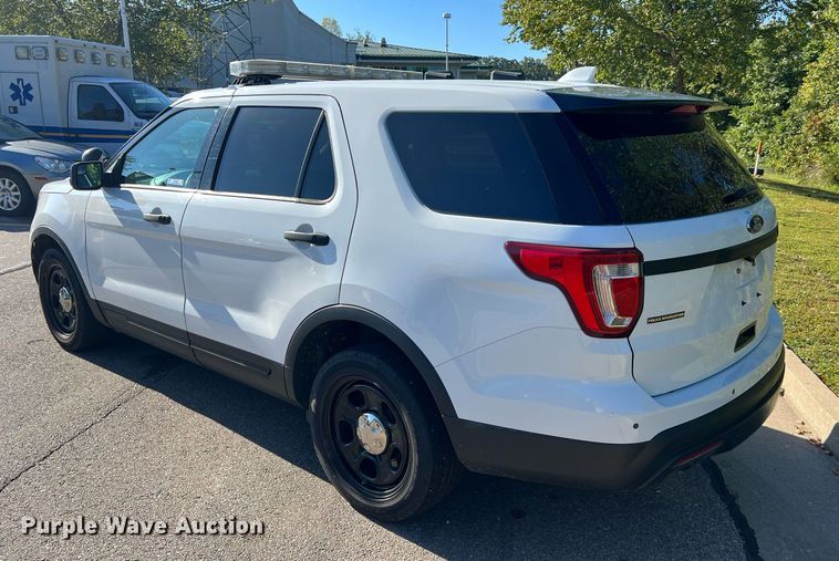 image for item NA9208 2017 Ford Explorer Police Interceptor SUV