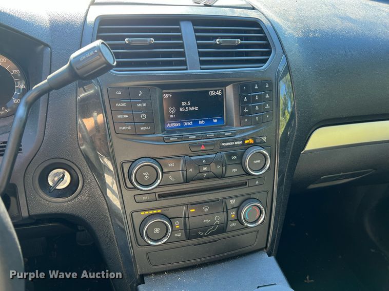 image for item NA9208 2017 Ford Explorer Police Interceptor SUV