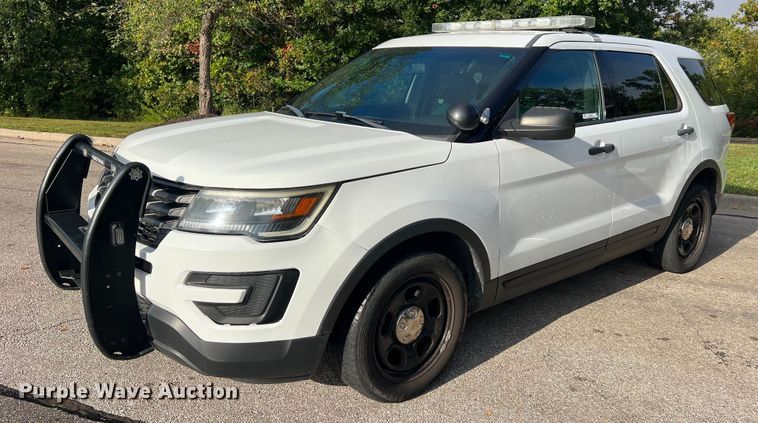 image for item NA9210 2016 Ford Explorer Police Interceptor SUV