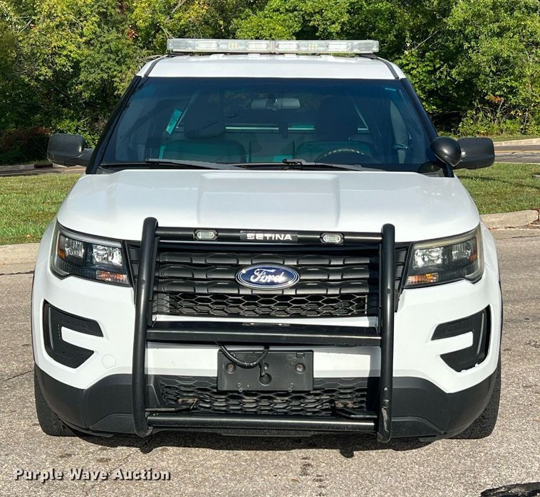 image for item NA9210 2016 Ford Explorer Police Interceptor SUV