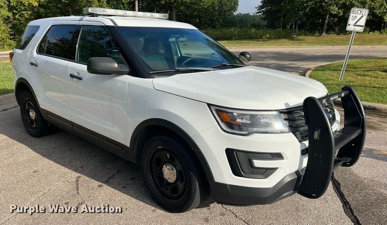 image for item NA9210 2016 Ford Explorer Police Interceptor SUV