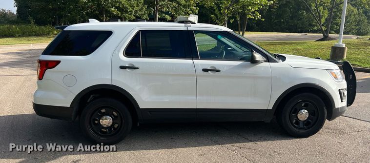 image for item NA9210 2016 Ford Explorer Police Interceptor SUV