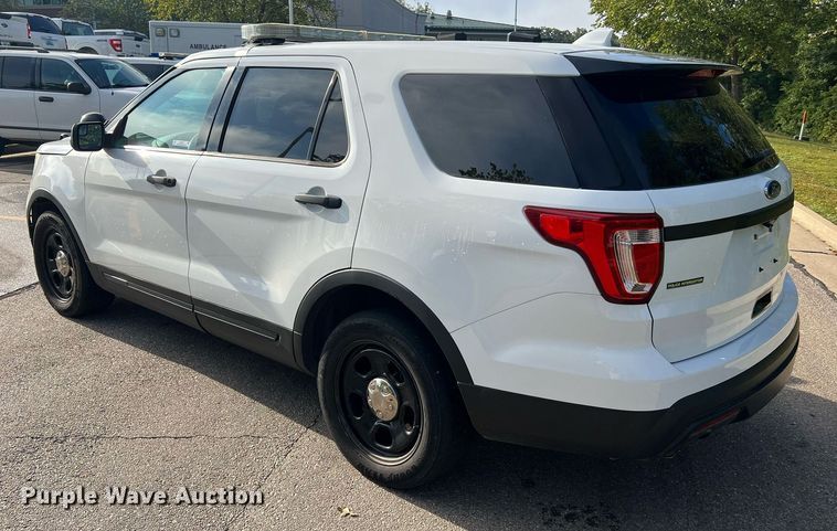 image for item NA9210 2016 Ford Explorer Police Interceptor SUV