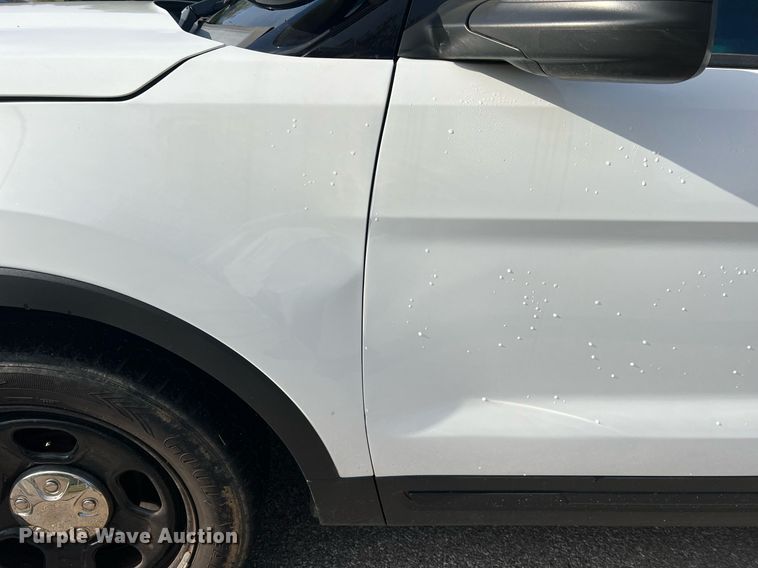 image for item NA9210 2016 Ford Explorer Police Interceptor SUV