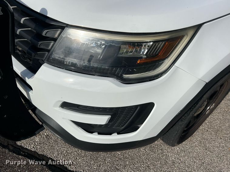 image for item NA9210 2016 Ford Explorer Police Interceptor SUV