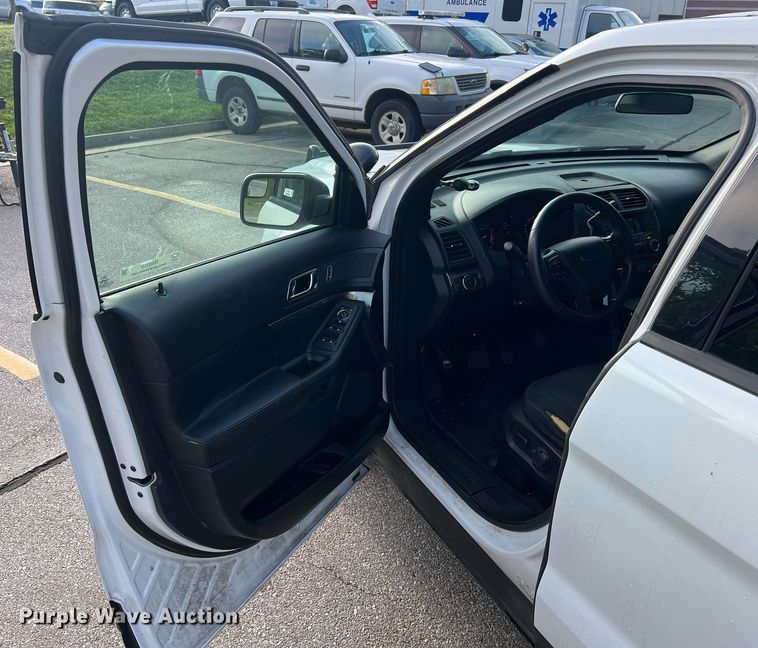 image for item NA9210 2016 Ford Explorer Police Interceptor SUV