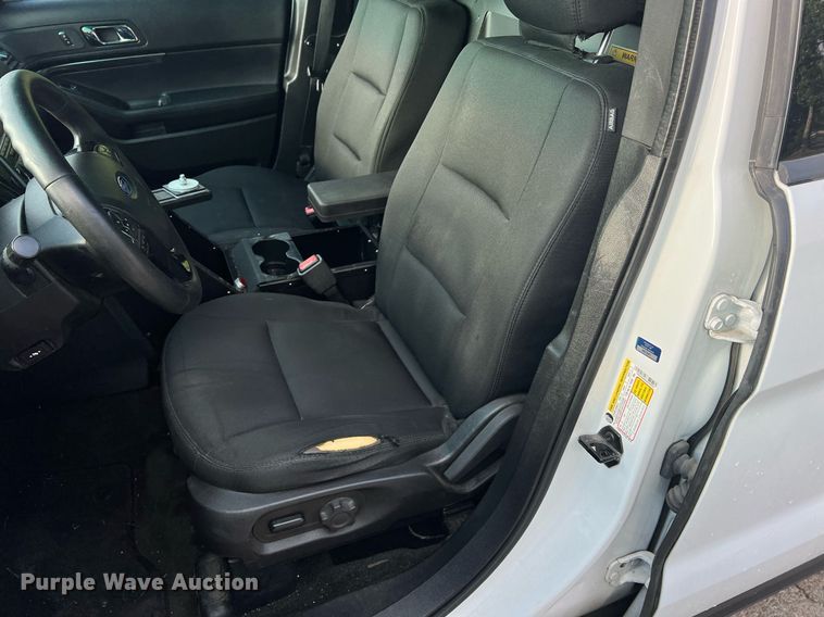 image for item NA9210 2016 Ford Explorer Police Interceptor SUV