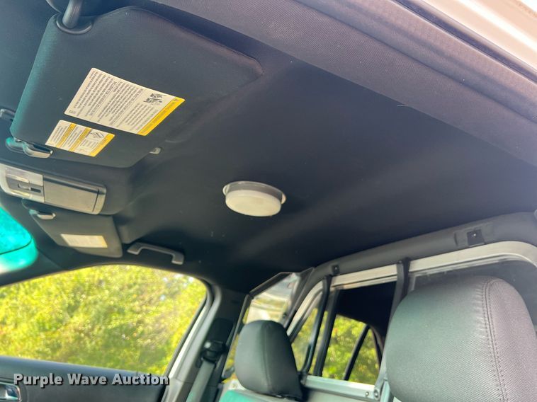 image for item NA9210 2016 Ford Explorer Police Interceptor SUV