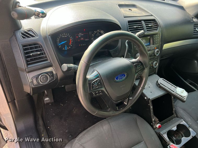 image for item NA9210 2016 Ford Explorer Police Interceptor SUV