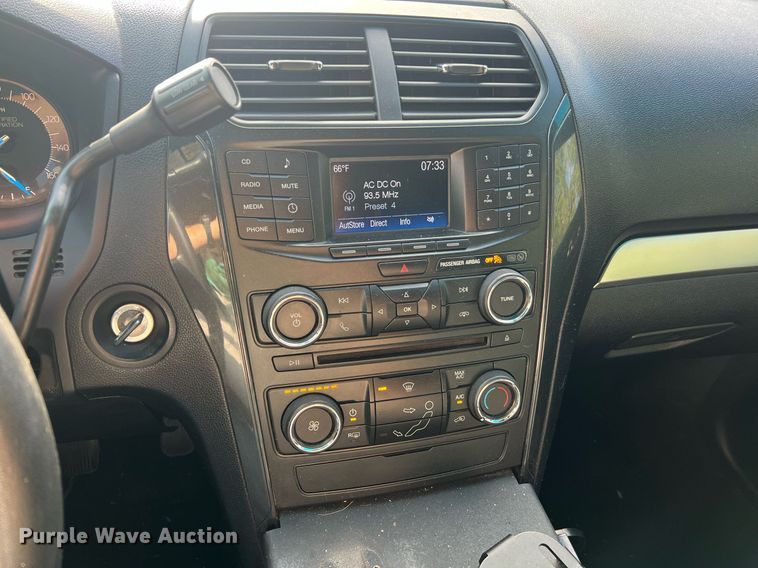 image for item NA9210 2016 Ford Explorer Police Interceptor SUV