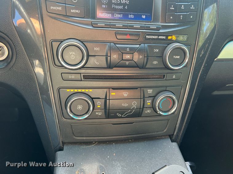 image for item NA9210 2016 Ford Explorer Police Interceptor SUV