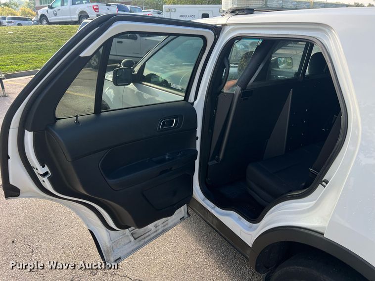 image for item NA9210 2016 Ford Explorer Police Interceptor SUV