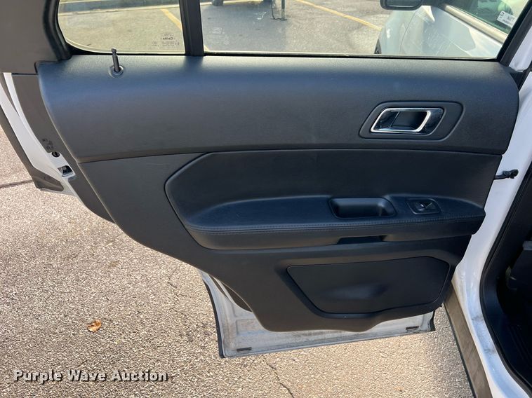 image for item NA9210 2016 Ford Explorer Police Interceptor SUV