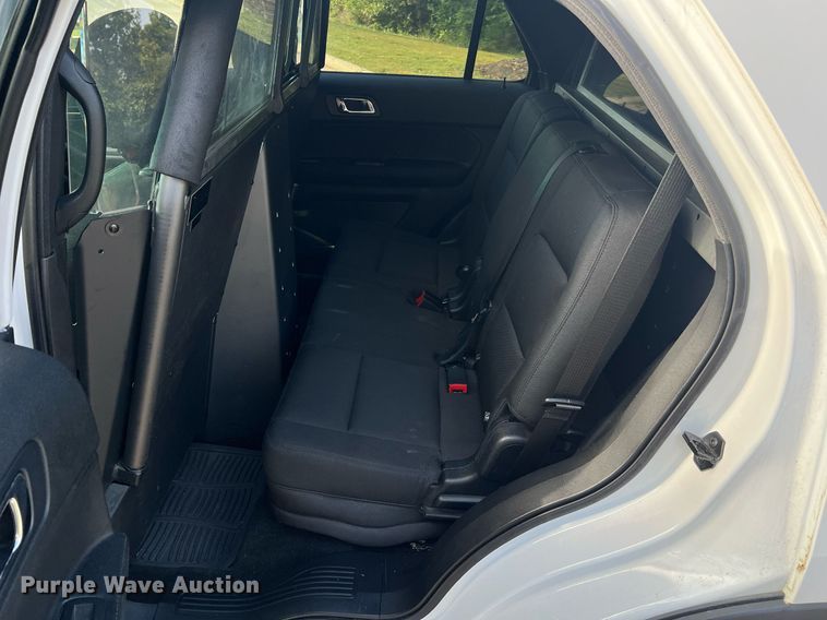 image for item NA9210 2016 Ford Explorer Police Interceptor SUV