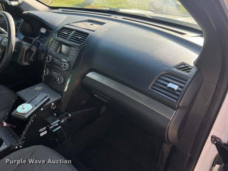 image for item NA9210 2016 Ford Explorer Police Interceptor SUV