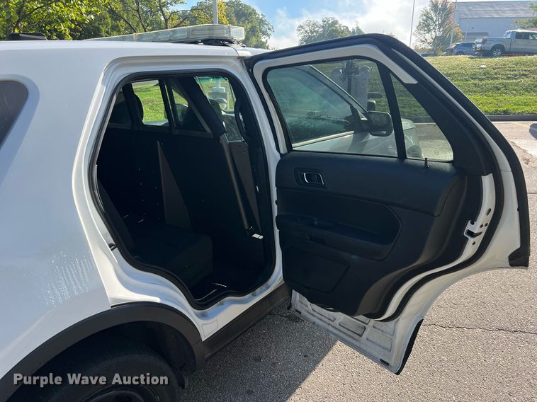 image for item NA9210 2016 Ford Explorer Police Interceptor SUV