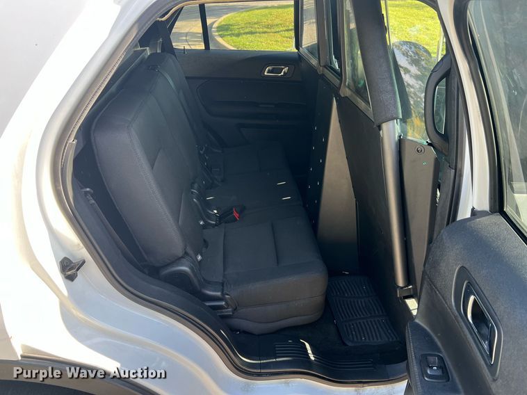 image for item NA9210 2016 Ford Explorer Police Interceptor SUV