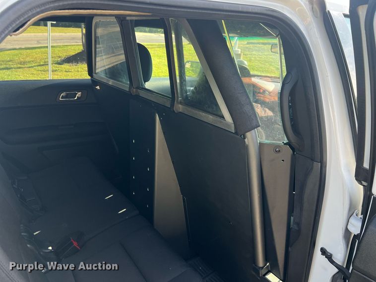 image for item NA9210 2016 Ford Explorer Police Interceptor SUV