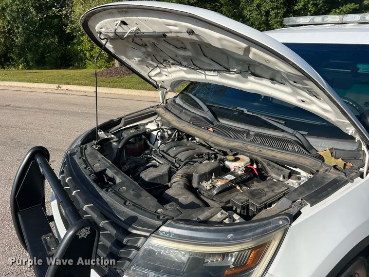 image for item NA9210 2016 Ford Explorer Police Interceptor SUV