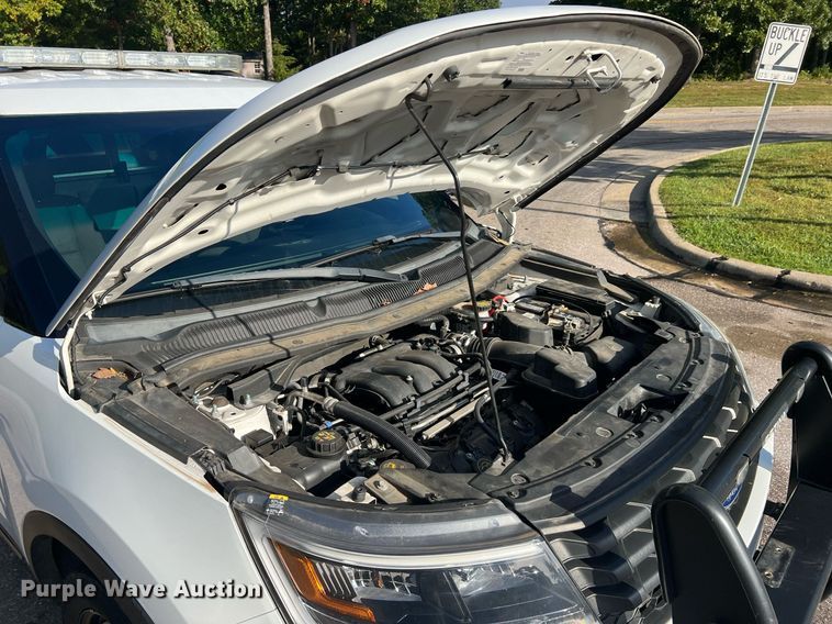 image for item NA9210 2016 Ford Explorer Police Interceptor SUV