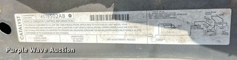 image for item NA9213 2007 Chrysler Sebring 