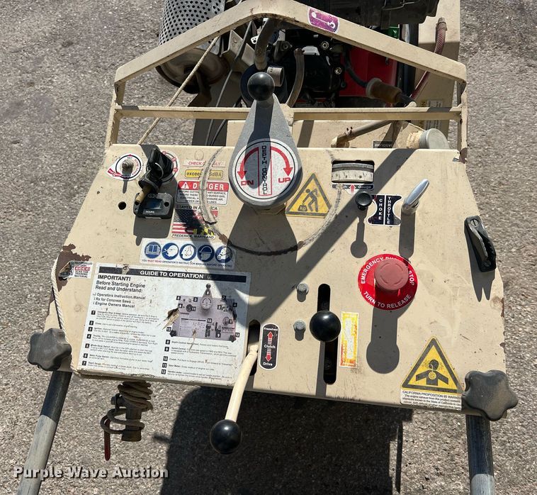 image for item NA9218 Edco SS-24-24H  concrete saw