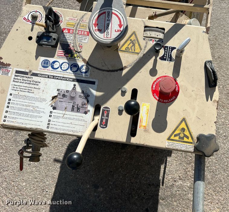 image for item NA9218 Edco SS-24-24H  concrete saw