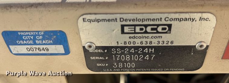 image for item NA9218 Edco SS-24-24H  concrete saw