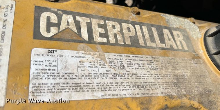 image for item NA9219 1999 Chevrolet C6500  crane truck