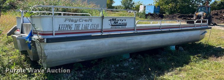 image for item NA9223 2001 Playcraft  pontoon boat