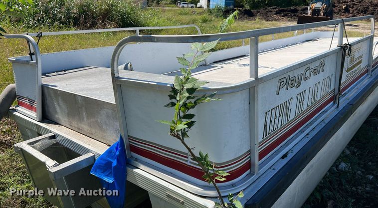 image for item NA9223 2001 Playcraft  pontoon boat