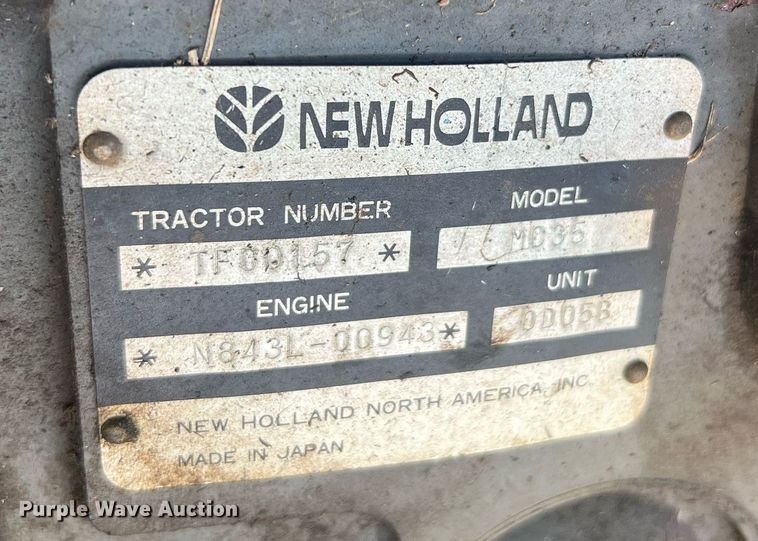 image for item NA9228 New Holland MC35  lawn mower