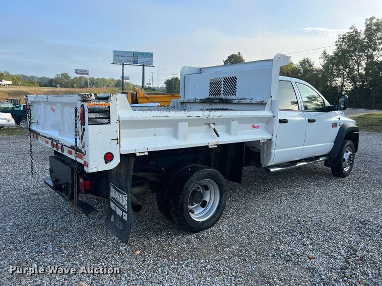 image for item NA9248 2009 Dodge  Ram 5500  Quad Cab dump truck