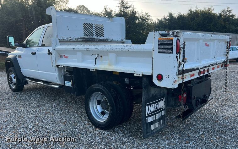 image for item NA9248 2009 Dodge  Ram 5500  Quad Cab dump truck