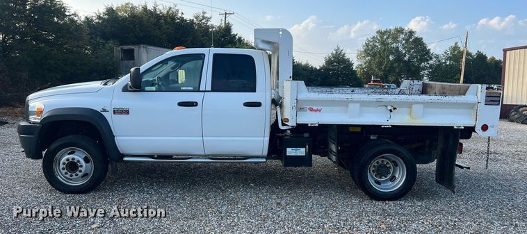image for item NA9248 2009 Dodge  Ram 5500  Quad Cab dump truck