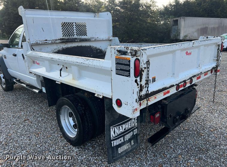 image for item NA9248 2009 Dodge  Ram 5500  Quad Cab dump truck