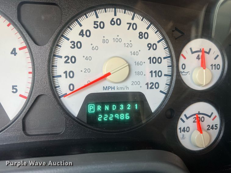 image for item NA9248 2009 Dodge  Ram 5500  Quad Cab dump truck