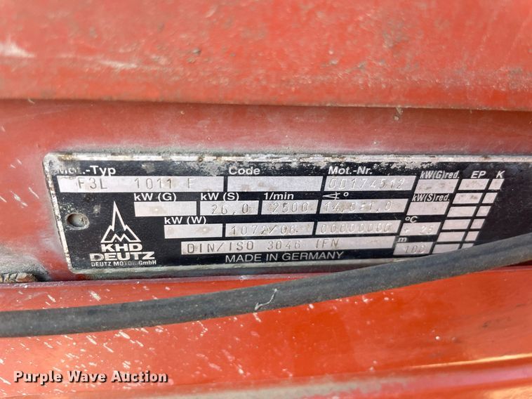 image for item NA9659 1997 Ditch Witch 3610  trencher