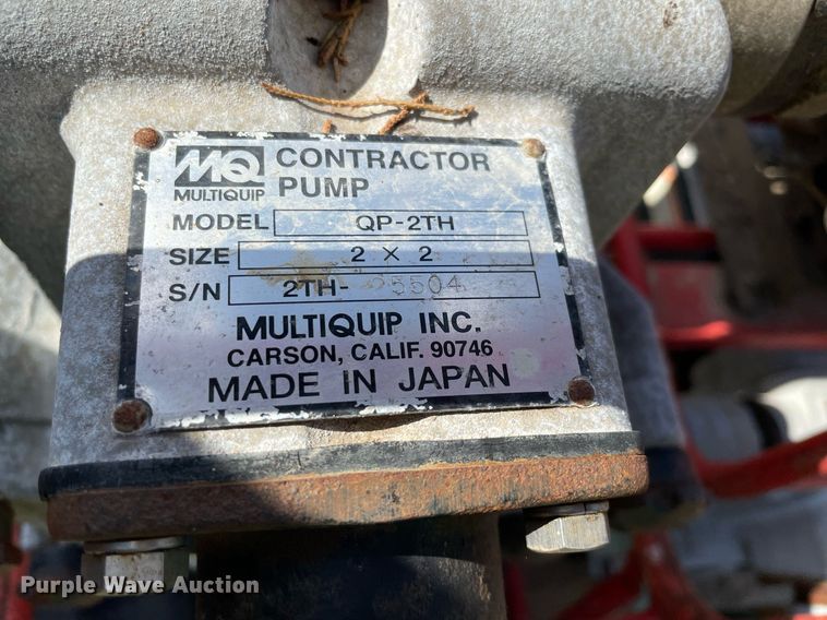image for item NA9663 (5) Multiquip trash pumps