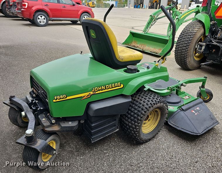 image for item NJ9851 John Deere F680 ZTrack  ZTR lawn mower