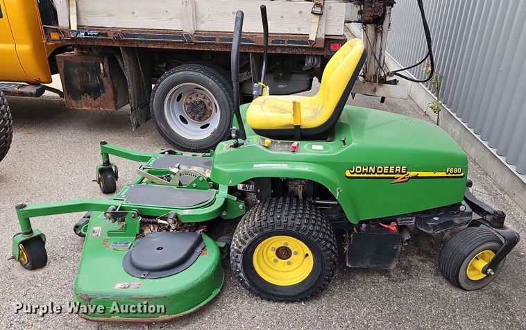 image for item NJ9851 John Deere F680 ZTrack  ZTR lawn mower