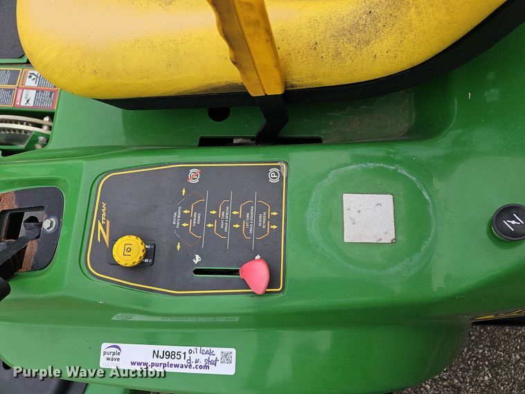 image for item NJ9851 John Deere F680 ZTrack  ZTR lawn mower