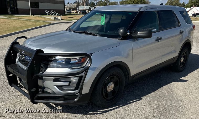 image for item NP9657 2018 Ford Explorer Police Interceptor  SUV