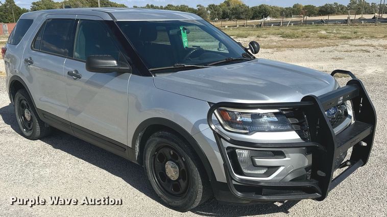 image for item NP9657 2018 Ford Explorer Police Interceptor  SUV