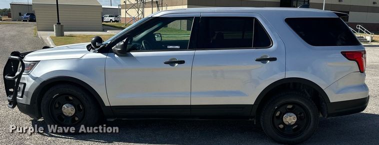 image for item NP9657 2018 Ford Explorer Police Interceptor  SUV