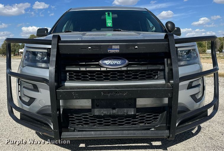 image for item NP9657 2018 Ford Explorer Police Interceptor  SUV