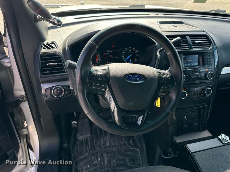 image for item NP9657 2018 Ford Explorer Police Interceptor  SUV