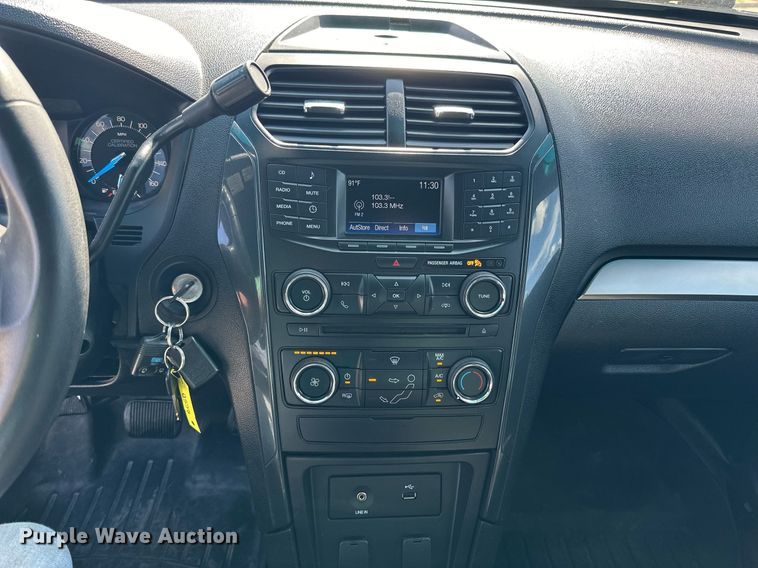 image for item NP9657 2018 Ford Explorer Police Interceptor  SUV