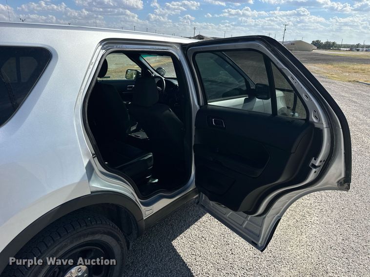 image for item NP9657 2018 Ford Explorer Police Interceptor  SUV